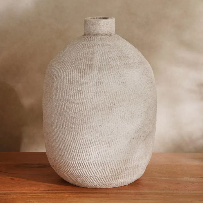 Bosco Ceramic Vase 24X24X33Cm - Off White