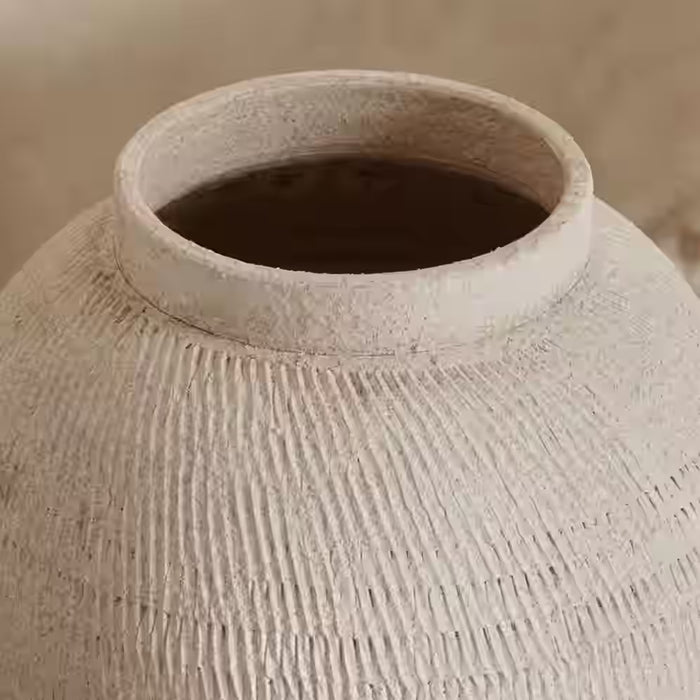 Bosco Ceramic Vase 29X29X28Cm - Off White
