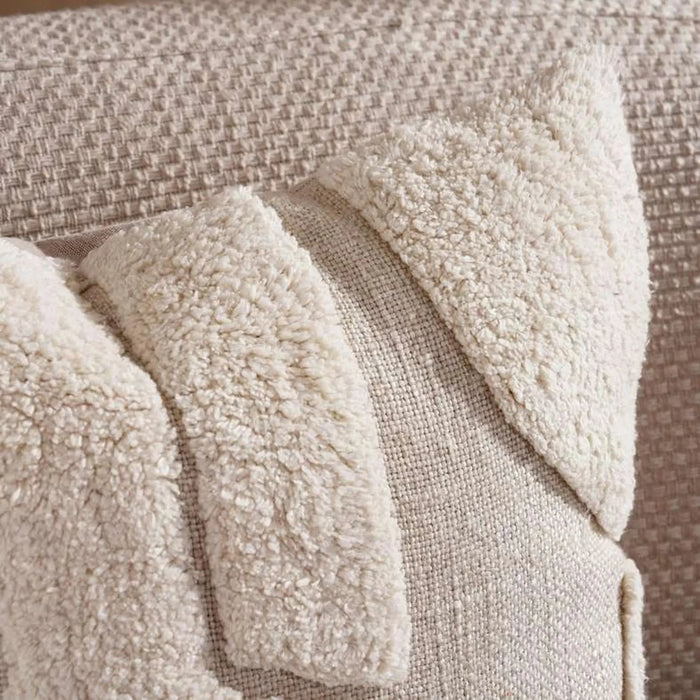 Bosco Hand Tufted Filled Cushion 50X50Cm - Natural~ Pan Home