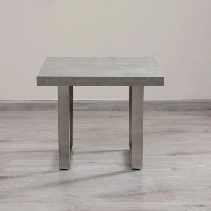 Boska End Table - Grey Silver