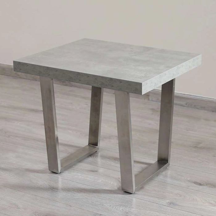 Boska End Table - Grey Silver