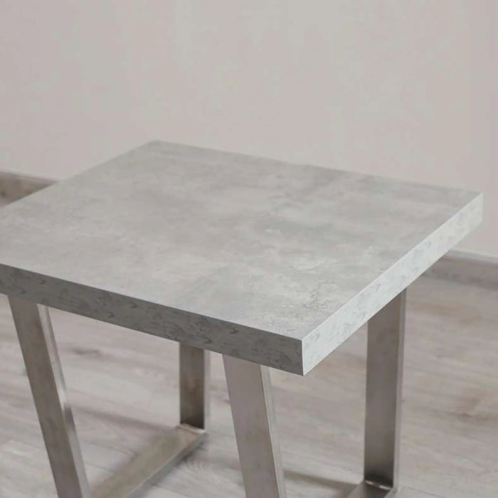 Boska End Table - Grey Silver