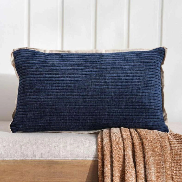 Boston Feather Filled Cushion 30X50Cm - Blue Pan Home