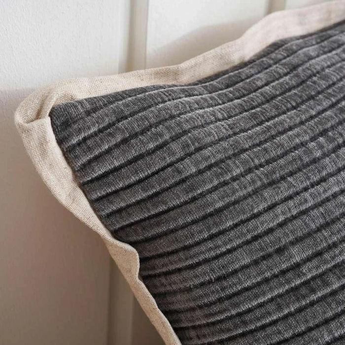 Boston Feather Filled Cushion 30X50Cm - Grey Pan Home
