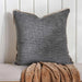 Boston Feather Filled Cushion 50X50Cm - Grey Pan Home