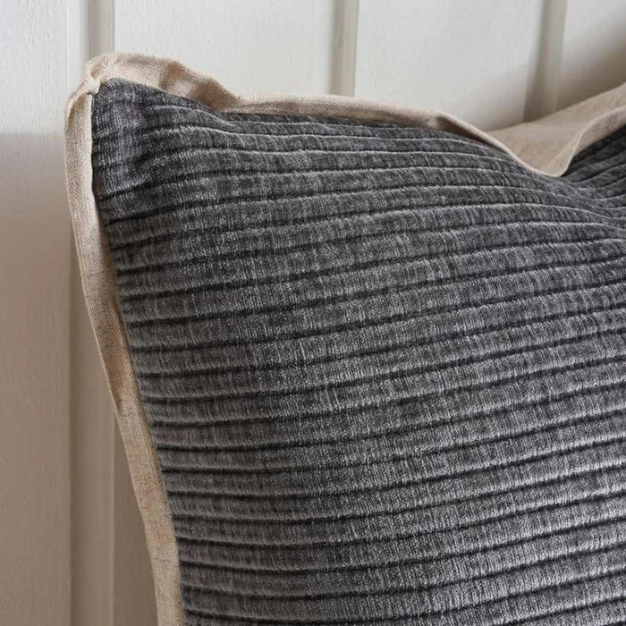 Boston Feather Filled Cushion 50X50Cm - Grey Pan Home