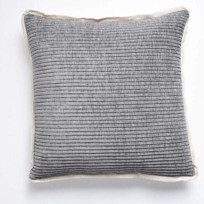 Boston Feather Filled Cushion 50X50Cm - Grey Pan Home