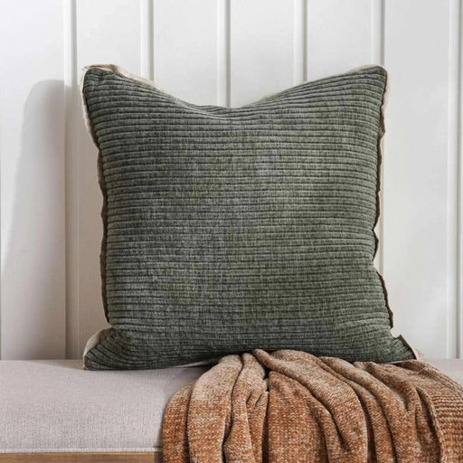 Boston Feather Filled Cushion 50X50Cm - Olive Pan Home