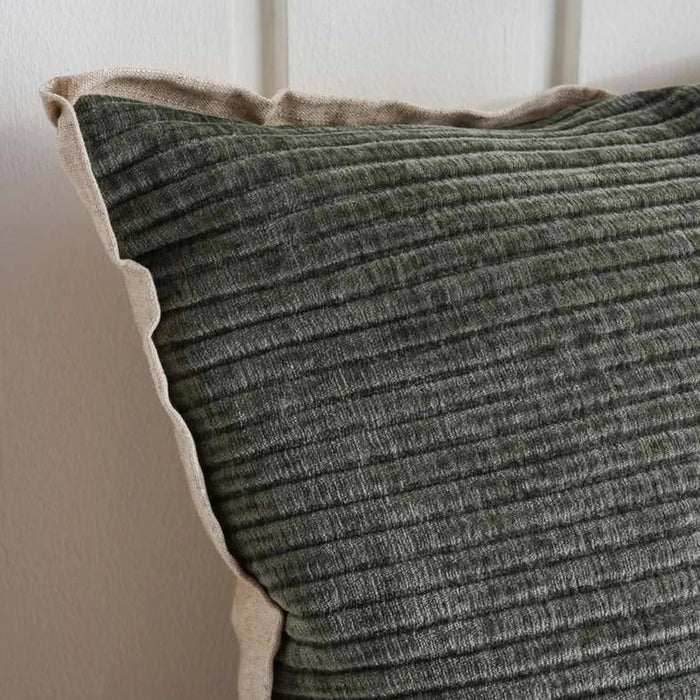 Boston Feather Filled Cushion 50X50Cm - Olive Pan Home