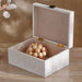 Boston Pu Decor Box 24X18X11Cm - Off White Pan Home
