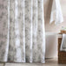 Botanic  Canvas Shower Curtain 180X180Cm- Grey Pan Home