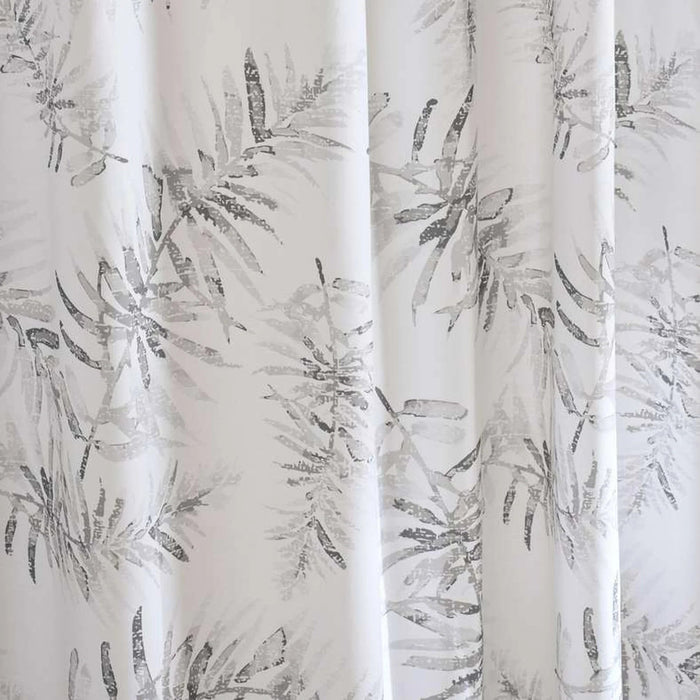 Botanic  Canvas Shower Curtain 180X180Cm- Grey Pan Home