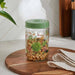 Botanic Storage Jar 660Ml - Clear & Green Pan Home