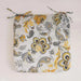 Botanica Printed Water Repellant Outdoor Filled Chair Pad 40X40X5Cm - Grey/Yellow Pan Home