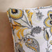Botanica Printed Water Repellent Outdoor Filled Cushion 45X45Cm - Grey/Yellow Pan Home