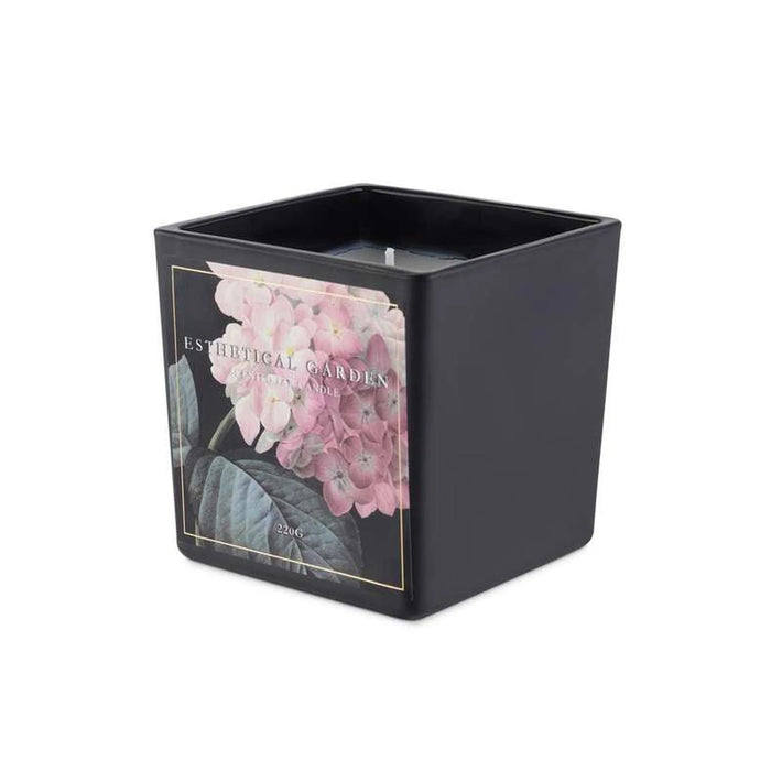 Botany Esthetical Garden Black Scented Jar Candle 220Gm- 28 Hrs