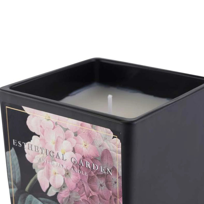 Botany Esthetical Garden Black Scented Jar Candle 220Gm- 28 Hrs