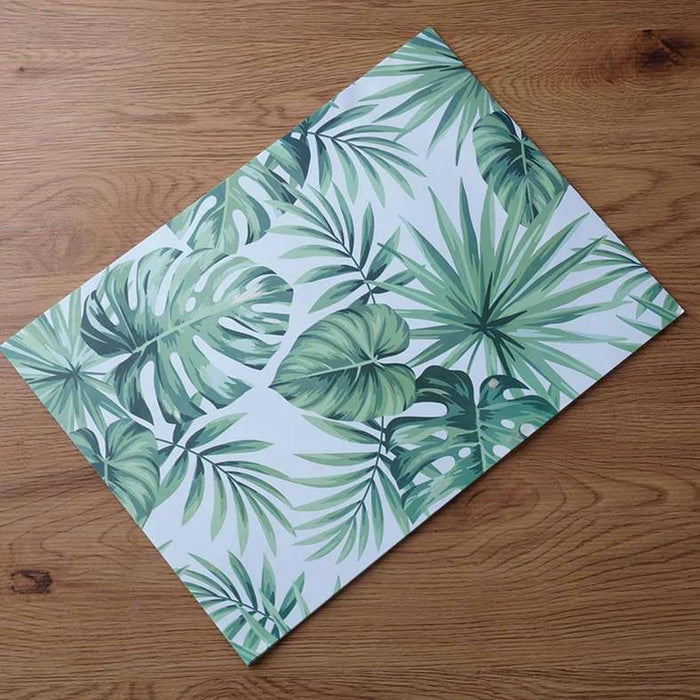 Botany S/24 Paper Placemat Green 42X30Cm