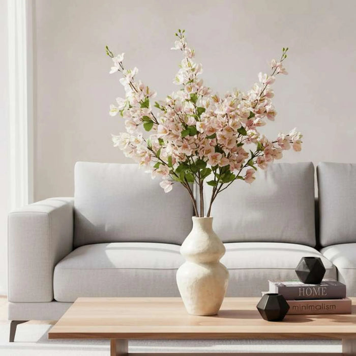 Bougainvillea Artificial Stem Flower H93Cm - Light Pink