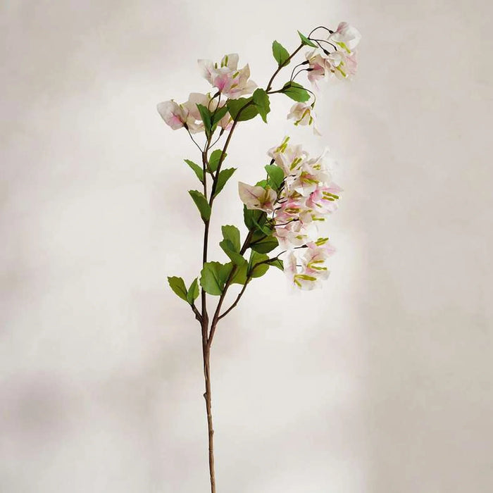Bougainvillea Artificial Stem Flower H93Cm - Light Pink