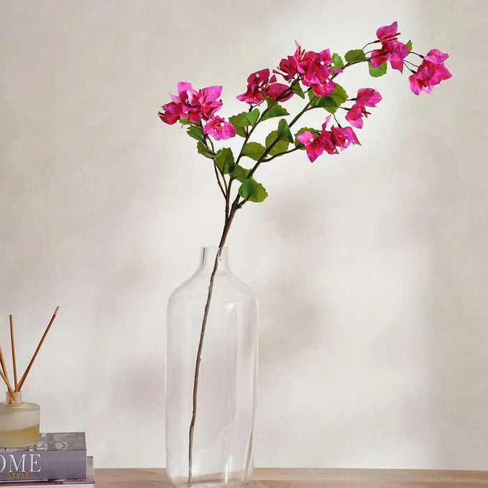 Bougainvillea Artificial Stem Flower H93Cm - Pink