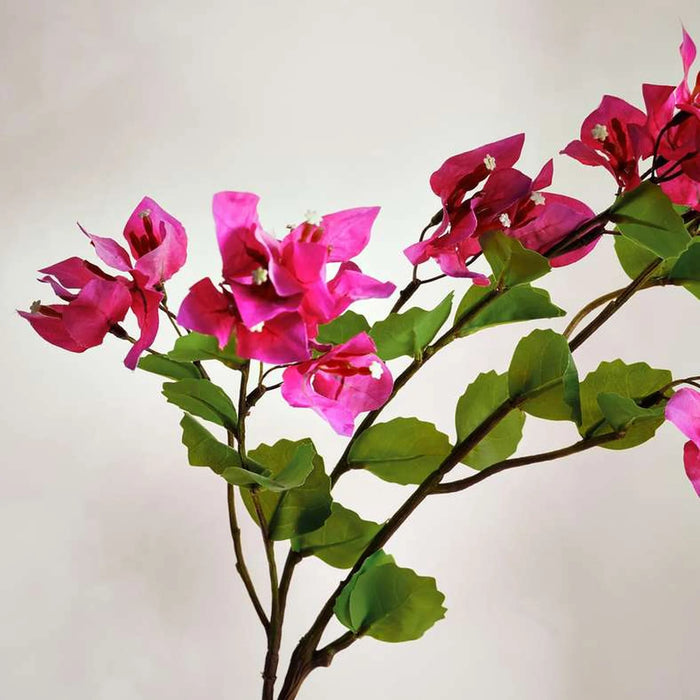 Bougainvillea Artificial Stem Flower H93Cm - Pink