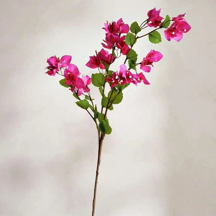 Bougainvillea Artificial Stem Flower H93Cm - Pink