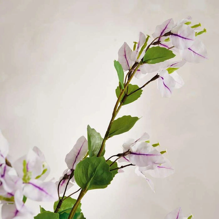 Bougainvillea Artificial Stem Flower H93Cm - Purple