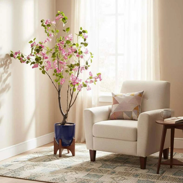 Bougainvillea Artificial Tree With Flowers H150Cm - Pink Pan Home