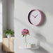 Bow Tie Wall Clock Dia 22.5Cm - Pink Pan Home