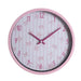 Bow Tie Wall Clock Dia 22.5Cm - Pink Pan Home