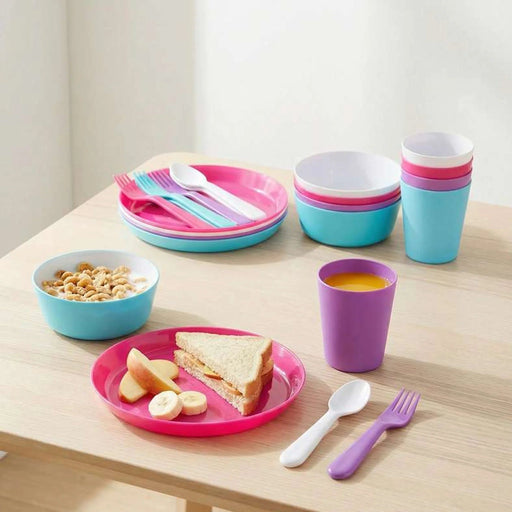 Bowzy  20 Piece Party Tableware Set - Multi Pan Home