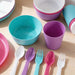 Bowzy  20 Piece Party Tableware Set - Multi Pan Home