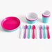 Bowzy  20 Piece Party Tableware Set - Multi Pan Home