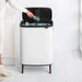 Brabantia Bo Hi-Touchbin 60L 54.5 X 31.2X 81.5Cm-White Pan Home
