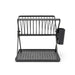 Brabantia Foldable Dish Rack 43.5X34X10Cm -Grey Pan Home