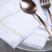 Bratta 4-Piece Napkin Set 45X45cm - Champagne Pan Home