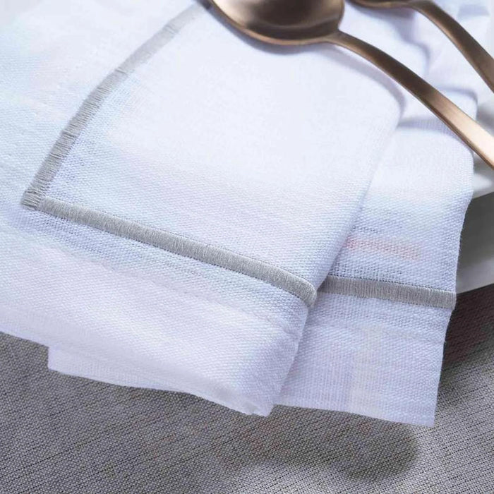 Bratta 4-Piece Napkin Set 45X45Cm - Grey