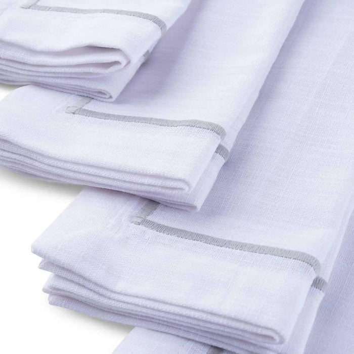 Bratta 4-Piece Napkin Set 45X45Cm - Grey