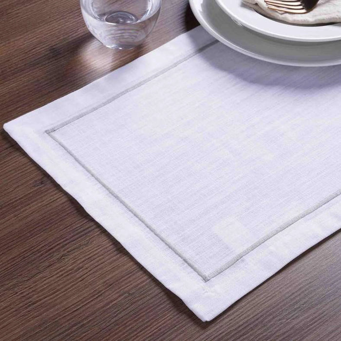 Bratta 4-Piece Placemat Set 33X48Cm - Grey