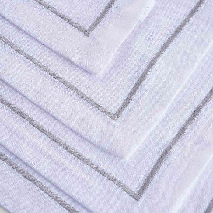 Bratta 4-Piece Placemat Set 33X48Cm - Grey