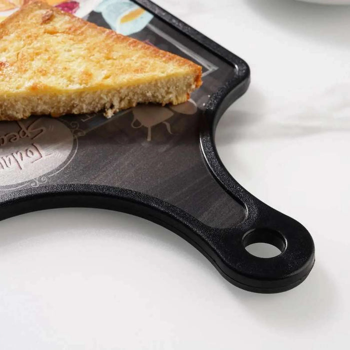 Breakfast Cutting Board 19X30.5X1.2Cm - Black