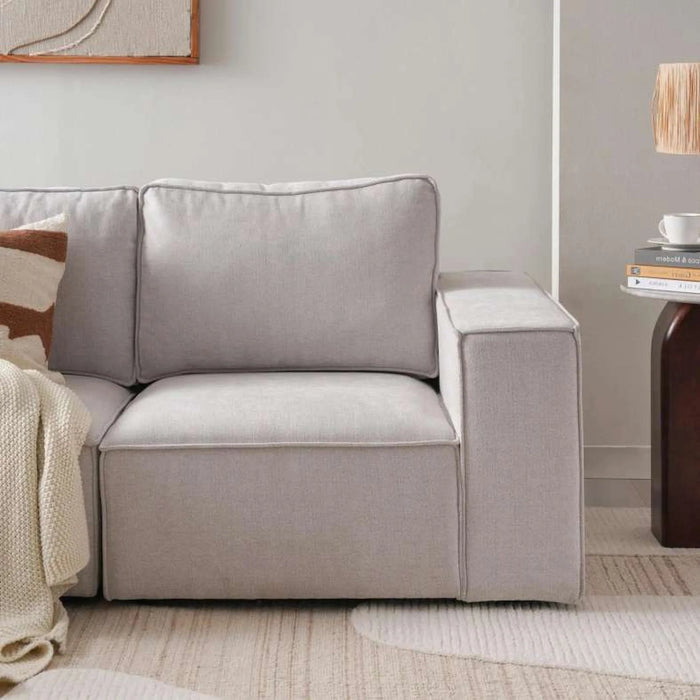 Breet Right Arm Single Seater Sofa