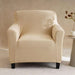 Brendon Stretchfit 1 Seater Sofa Cover New 90X80X90Cm-Beige Pan Home