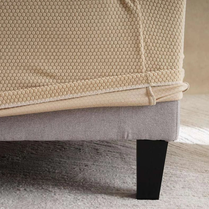 Brendon Stretchfit 1 Seater Sofa Cover New 90X80X90Cm-Beige Pan Home