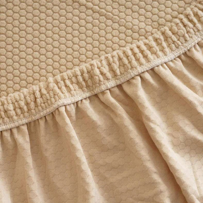 Brendon Stretchfit 1 Seater Sofa Cover New 90X80X90Cm-Beige Pan Home