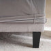 Brendon Stretchfit 1-Seater Sofa Cover New 90X80X90Cm-Grey Pan Home