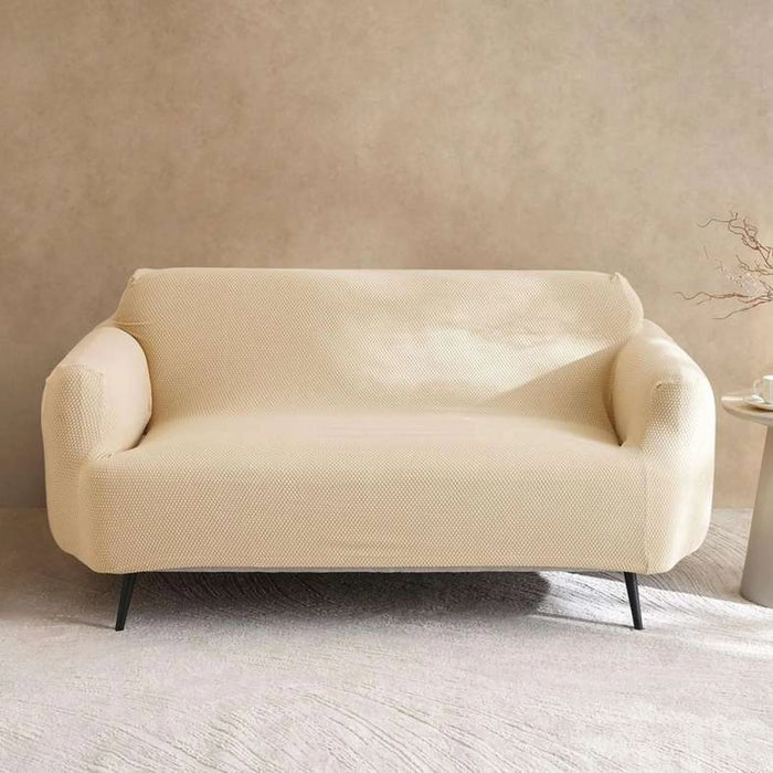 Brendon Stretchfit 2 Seater Sofa Cover New 145X80X90Cm-Beige Pan Home