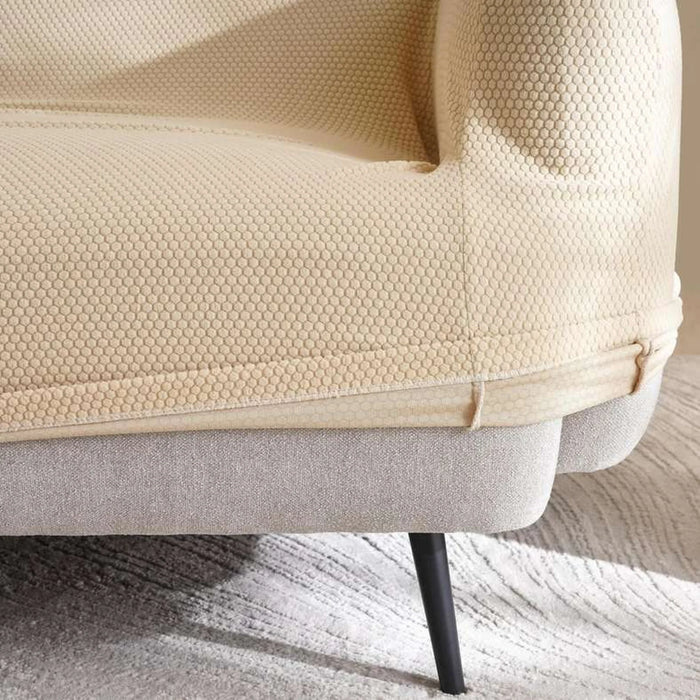Brendon Stretchfit 2 Seater Sofa Cover New 145X80X90Cm-Beige Pan Home