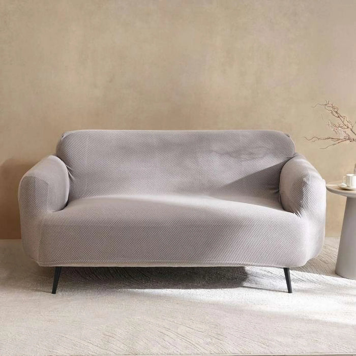 Brendon Stretchfit 2 Seater Sofa Cover New 145X80X90Cm-Grey Pan Home